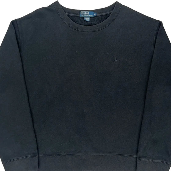 Ralph Lauren Sweatshirt - XL Black Cotton Blend