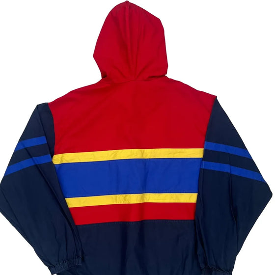 Polo Ralph Lauren Graphic Jacket - Large Red Cotton