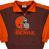 Cleveland Browns Hummer Sportswear Graphic Sweatshirt - XL Brown Cotton Blend