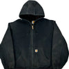 Carhartt Oversized Jacket - XL Black Cotton