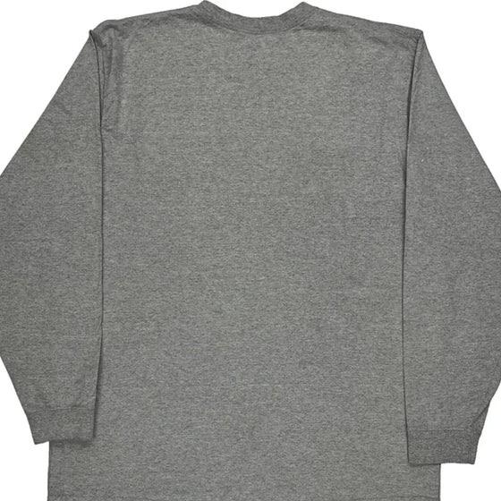 Pocket Carhartt Long Sleeve T-Shirt - XL Grey Cotton