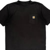 Workwear Carhartt Graphic T-Shirt - Large Black Cotton