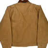 Carhartt Cropped Jacket - Large Brown Cotton