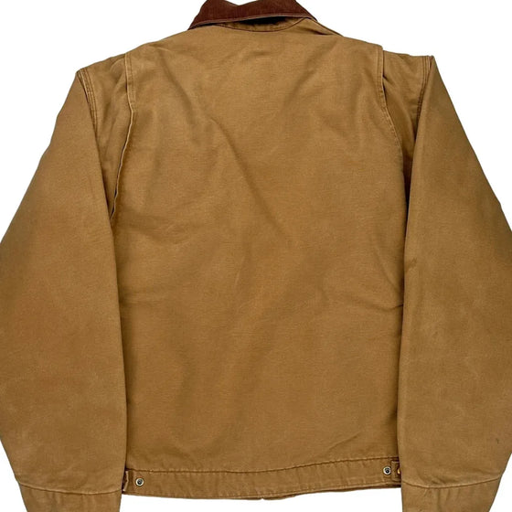 Carhartt Cropped Jacket - Large Brown Cotton