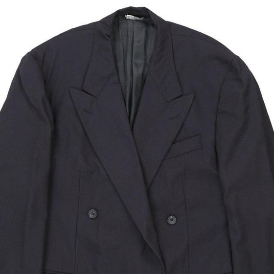 Vintage navy Aquascutum Blazer - mens medium