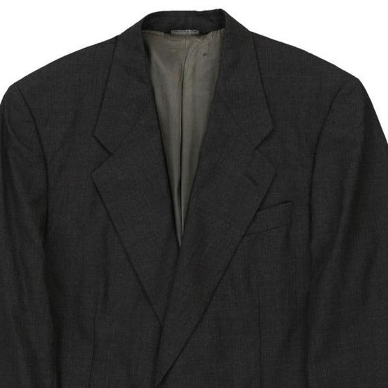 Vintage black Aquascutum Blazer - mens medium