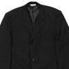 Vintage black Versini Blazer - mens xx-large