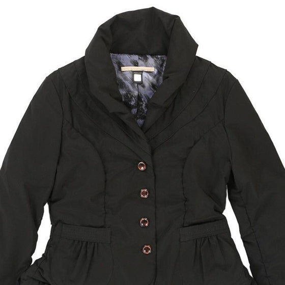 Cavalli Class Jacket - Medium Black Polyester Blend