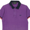 Vintage purple Fred Perry Polo Shirt - mens small