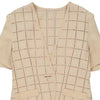 Gai Mattiolo Checked Jacket - Large Beige Cotton