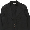 Byblos Blazer - Medium Black Cotton Blend