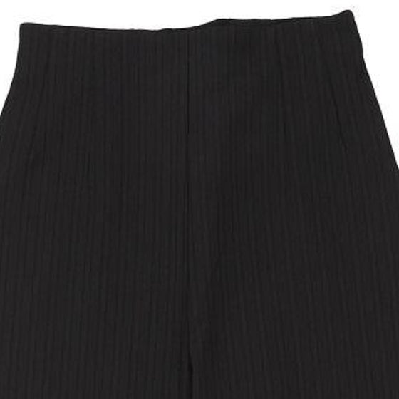 Escada Trousers - 26W UK 6 Black Cotton