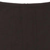 Armani Midi Pencil Skirt - 28W UK 8 Black Polyester