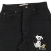 Emmanuel Schvili Cartoon Jeans - 26W UK 6 Black Cotton