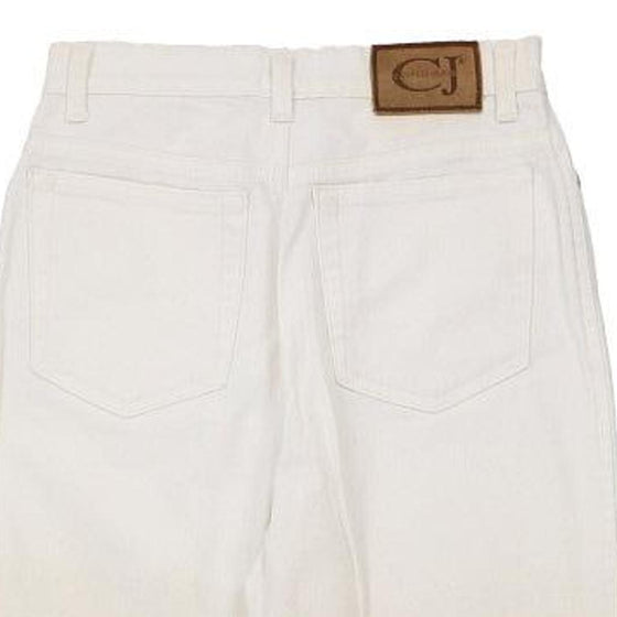 Cavalli Jeans - 26W UK 6 White Cotton