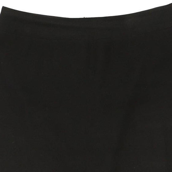 Armani Mini Pencil Skirt - 33W UK 14 Black Polyester