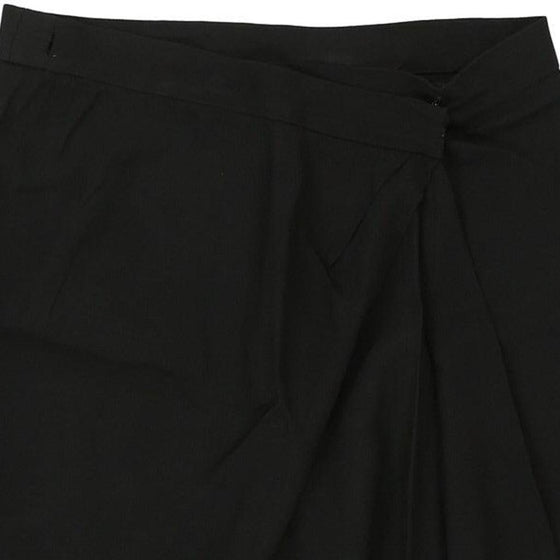 Cheap & Chic Moschino Midi Pencil Skirt - 32W UK 12 Black Acetate