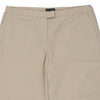 Armani Jeans Trousers - 34W UK 16 Beige Cotton