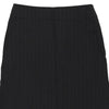 Armani Midi Skirt - 30W UK 10 Black Cotton