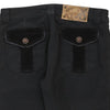 Just Cavalli Jeans - 31W UK 12 Black Cotton