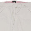 Armani Jeans Trousers - 36W UK 16 White Cotton