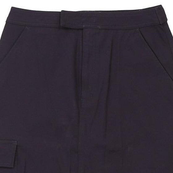 Moschino Jeans Midi Pencil Skirt - 28W UK 8 Purple Nylon Blend