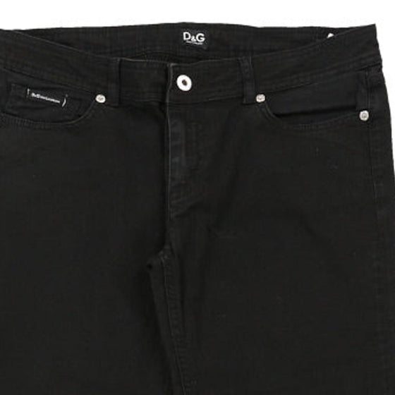 Dolce & Gabbana Jeans - 33W UK 12 Black Cotton Blend