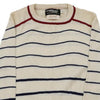 Givenchy Striped Jumper - Small Cream Cotton