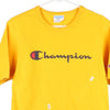 Vintage yellow Champion T-Shirt - mens medium