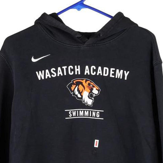 Vintage black Wasatch Acadmey Nike Hoodie - mens large