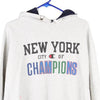 Vintage grey New York City Champion Hoodie - mens xx-large