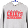 Vintage grey Kempsville Chiefs  Champion Hoodie - mens large