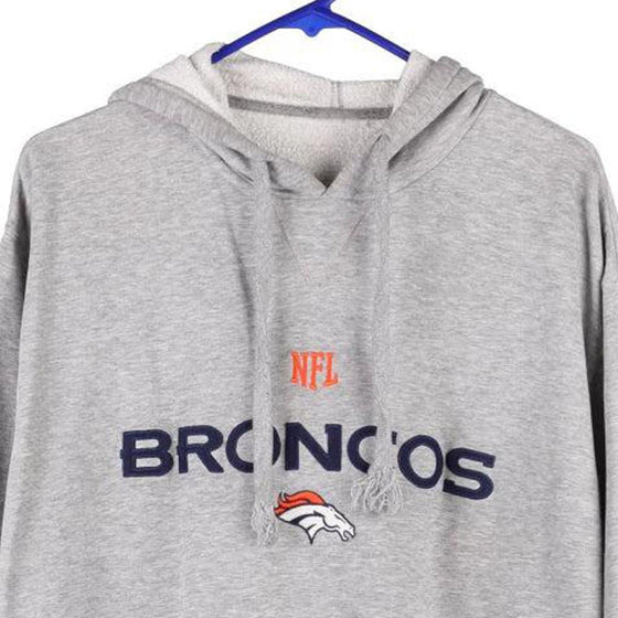 ClockworkThriftStore Vintage NFL Denver Broncos Sweatshirt V Neck Denver Broncos Pullover Jumper Tri Color Sweatshirt