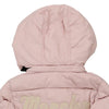 Age 2 Moncler Spellout Puffer - XS Pink Polyester