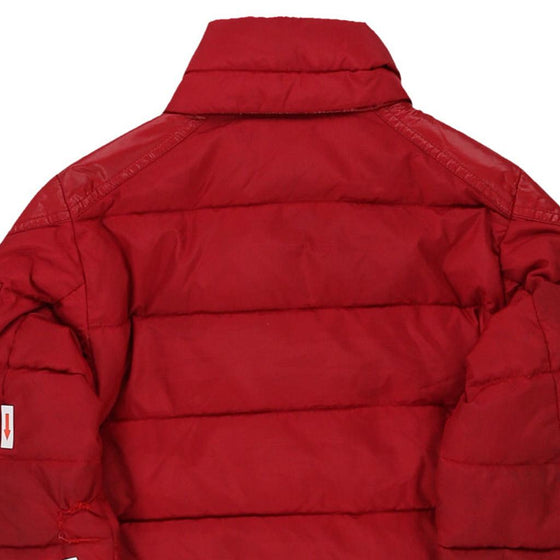 Age 6 Moncler Puffer - Small Red Polyester