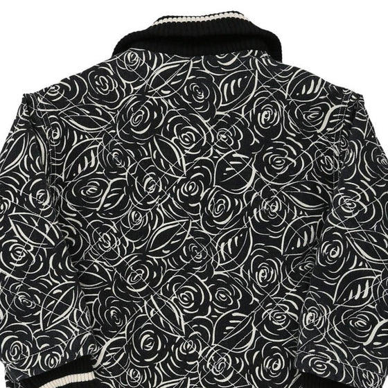 Age 6 Missoni Floral Coat - Small Black Cotton