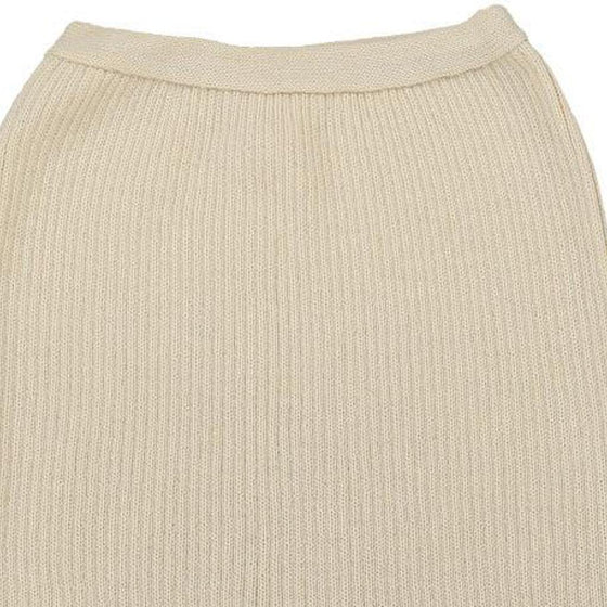 Vintage cream Unbranded Pencil Skirt - womens large