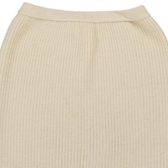 Vintage cream Unbranded Pencil Skirt - womens large