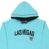 Las Vegas Wear Code Hoodie - Large Blue Cotton Blend - Thrifted.com