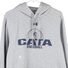 Vintage grey Cata Baketball Under Armour Hoodie - mens medium