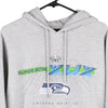 Vintage grey Seattle Seahawks Nfl Hoodie - mens large