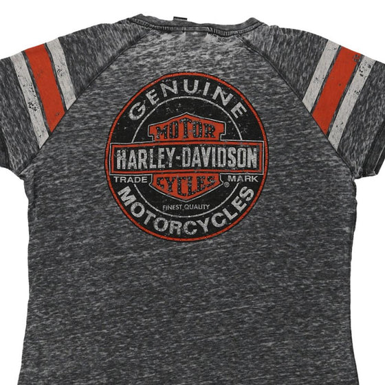 Vintage grey Harley Davidson T-Shirt - womens x-large