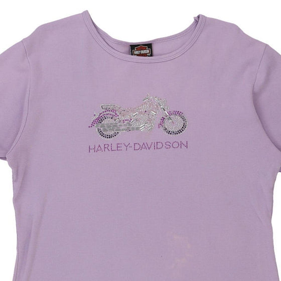 Vintage pink Harley Davidson T-Shirt - womens x-large