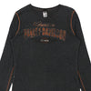 Vintage grey Harley Davidson Long Sleeve Top - womens large