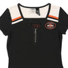 Vintage black Harley Davidson Top - womens small