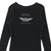 Vintage black Harley Davidson Long Sleeve Top - womens large