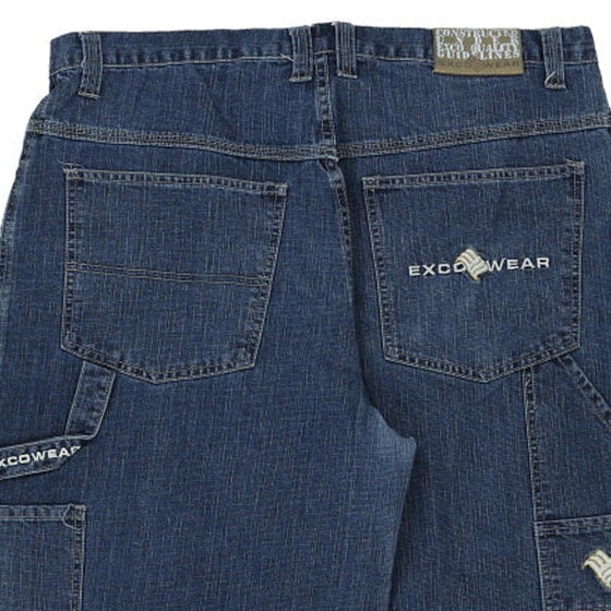 Vintage dark wash Exco-Wear Carpenter Jeans - mens 36" waist