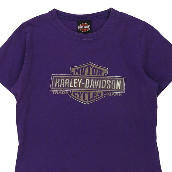 Vintage purple Salt Lake City, Utah Harley Davidson T-Shirt - womens medium