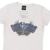 Vintage white Harley Davidson T-Shirt - womens medium