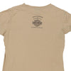 Vintage beige Harley Davidson T-Shirt - womens large